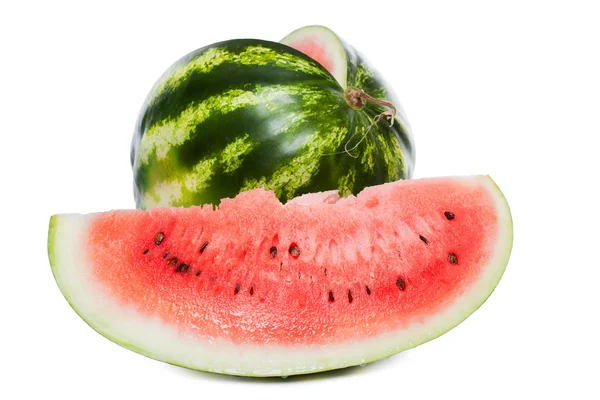 Frische in Scheiben geschnittene Wassermelone — Stockfoto