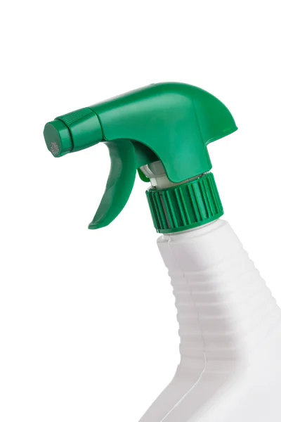 Hand spuiten een fles voor spray reiniging — Stockfoto