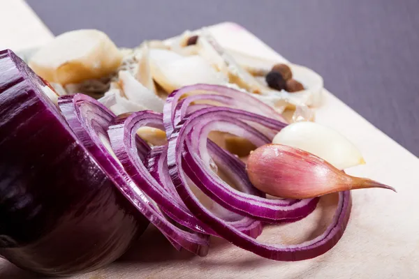 Sweet red onions — Stock Photo, Image