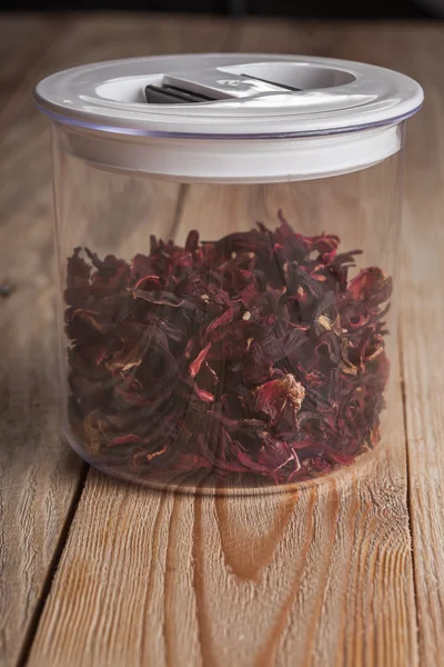 Hibiscus flower tea — Stock Photo, Image
