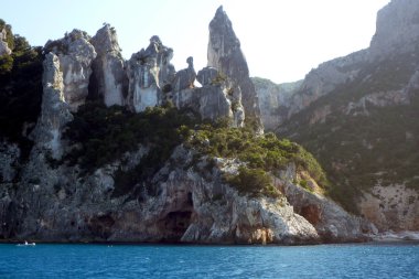 Peculiar light effect at Cala Goloritze'