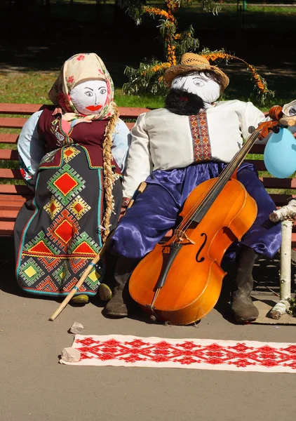 Ukraine tradition dolls — Stock Photo, Image