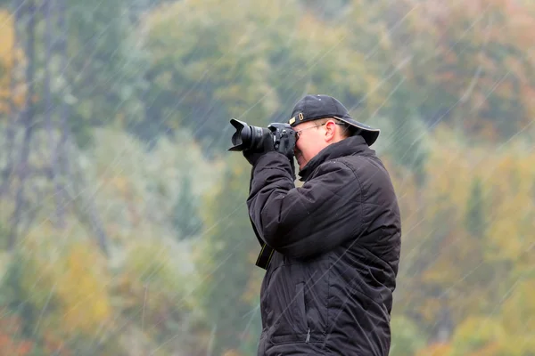 Lavoro fotografo — Foto Stock