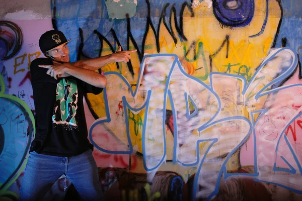 Hip-hop dansare — Stockfoto