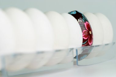 geleneksel Paskalya yortusu yumurta