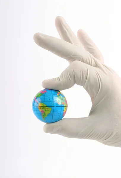 Little Earth globe — Stock Photo, Image