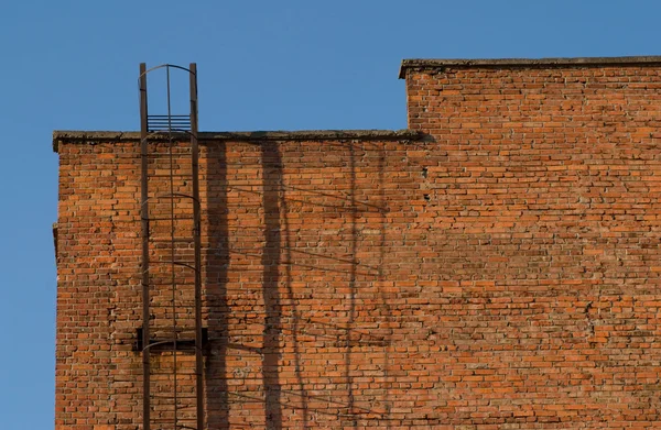 Staircase on the roof of the store(2) — Stock Photo, Image