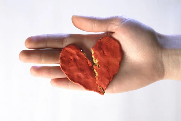 Broken heart — Stock Photo, Image