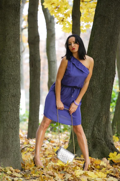 Chica joven al aire libre en otoño —  Fotos de Stock