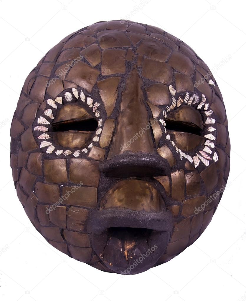 African ritual mask from Nigeria