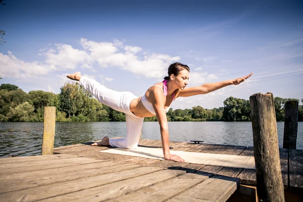 El Yoga — Foto de Stock