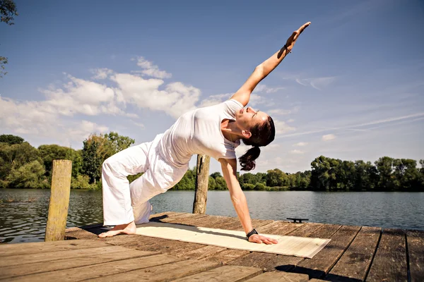 Yoga — Stockfoto