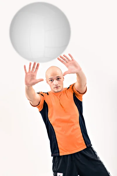 Volley-spelare — Stockfoto