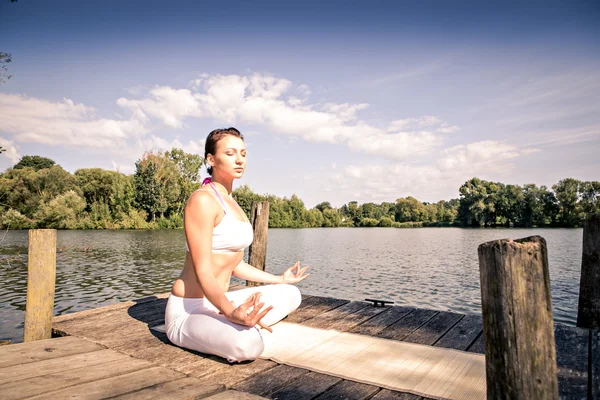 El Yoga — Foto de Stock