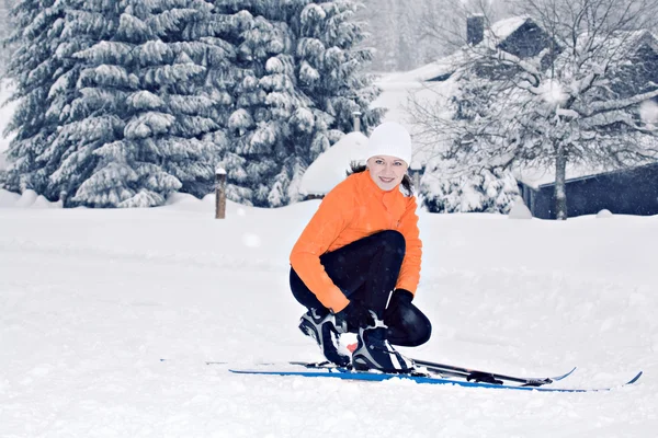 Skilanglauf — Stockfoto