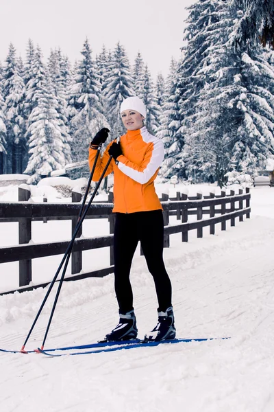 Běh na lyžích — Stock fotografie