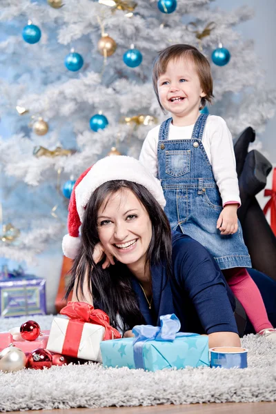 Xmas porträtt — Stockfoto