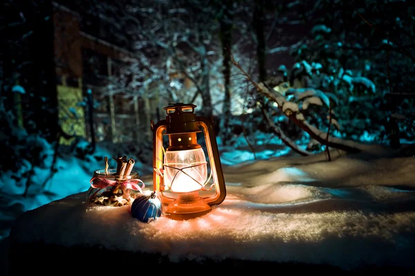 Weihnachtslampe — Stockfoto