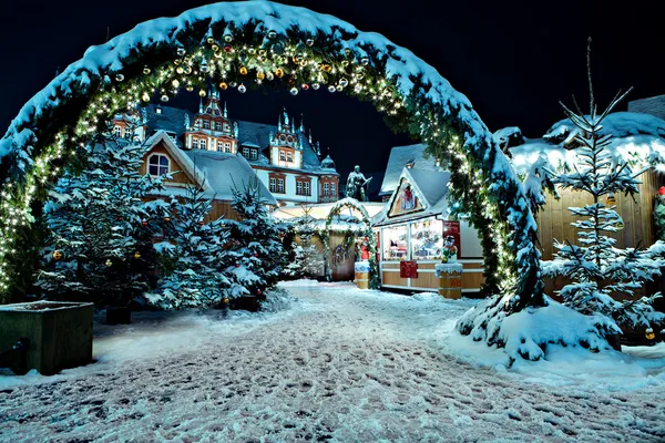 Julmarknad — Stockfoto