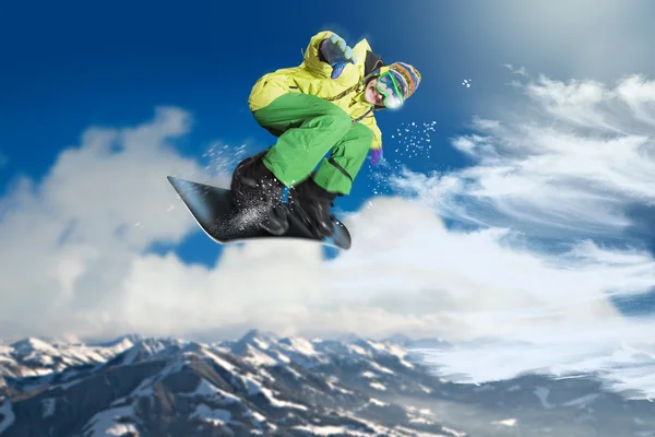 Snowboarder — Fotografia de Stock