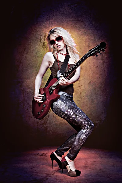 Rock and Roll girl — Fotografie, imagine de stoc