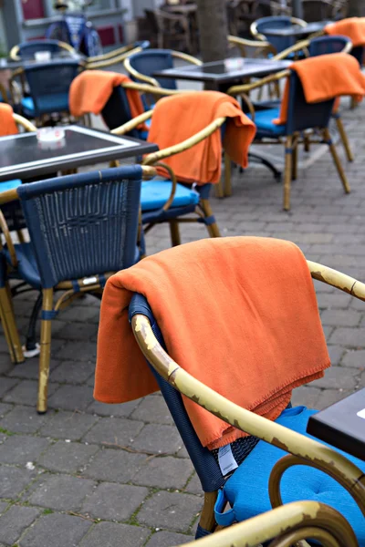 Straßencafé — Stockfoto