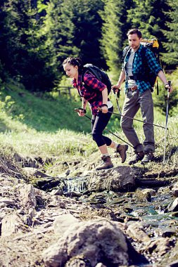 Çift hiking