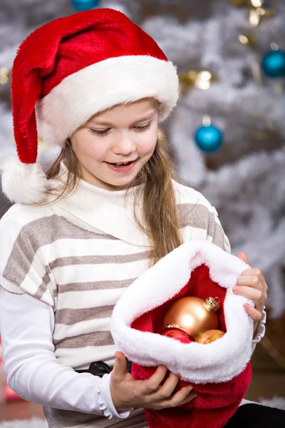 Ragazza di Natale — Foto Stock