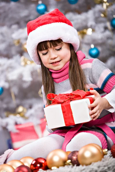 Xmas girl Royalty Free Stock Photos