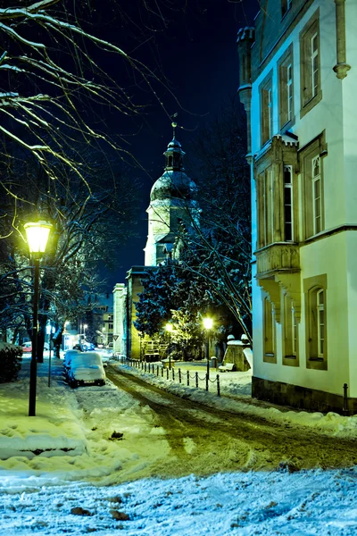 Coburg à noite — Fotografia de Stock