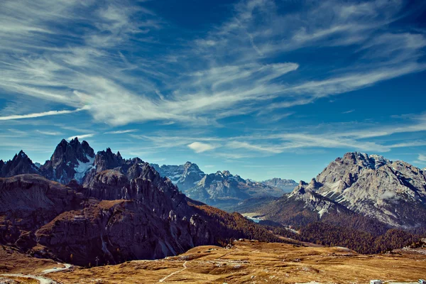 Zona de Drei Zinnen — Foto de Stock