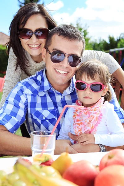 En el jardín — Foto de Stock