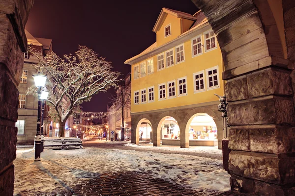 Coburg nachts — Stockfoto