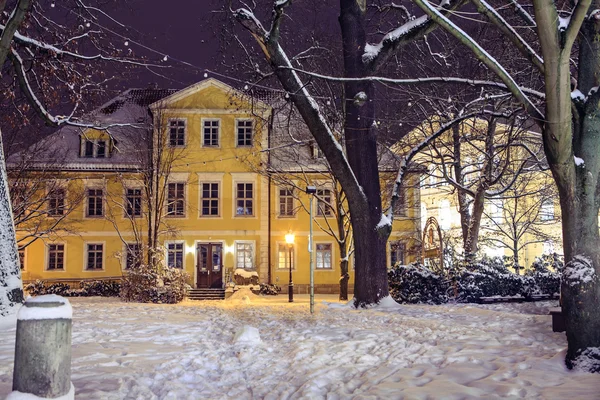 Coburg à noite — Fotografia de Stock