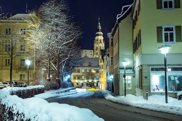 Coburg at night — Stock Photo, Image