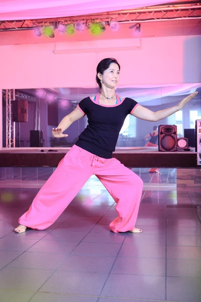 Wushu ragazza — Foto Stock