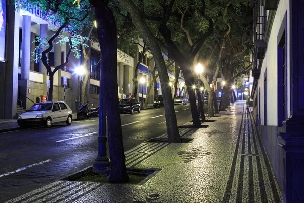 Funchal por la noche — Foto de Stock