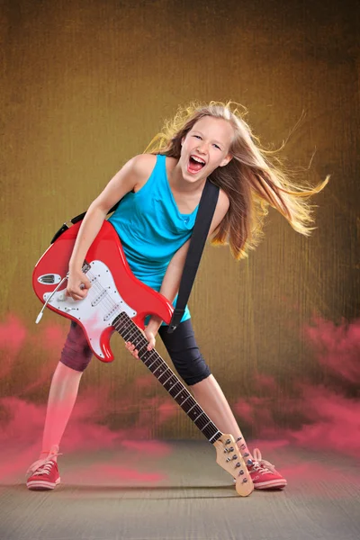 Rockgirl — Stockfoto