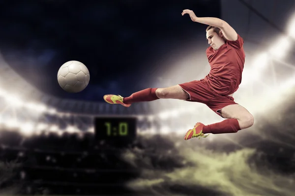 Juego de fútbol — Foto de Stock