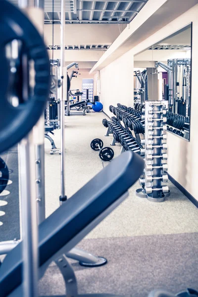 Sala de gimnasio — Foto de Stock