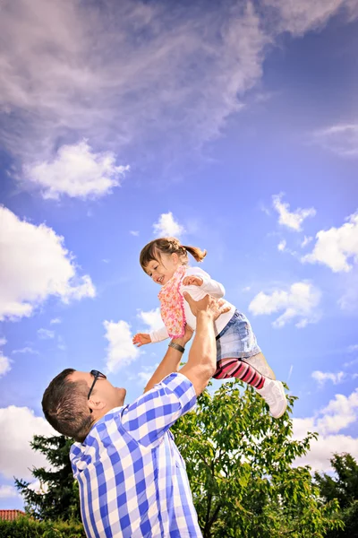 In de achtertuin — Stockfoto