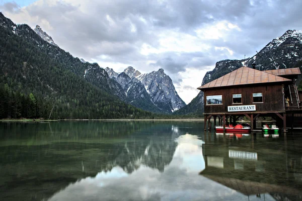 Toblacher See — Stock fotografie