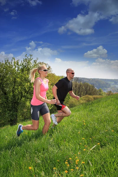 Joggning — Stockfoto