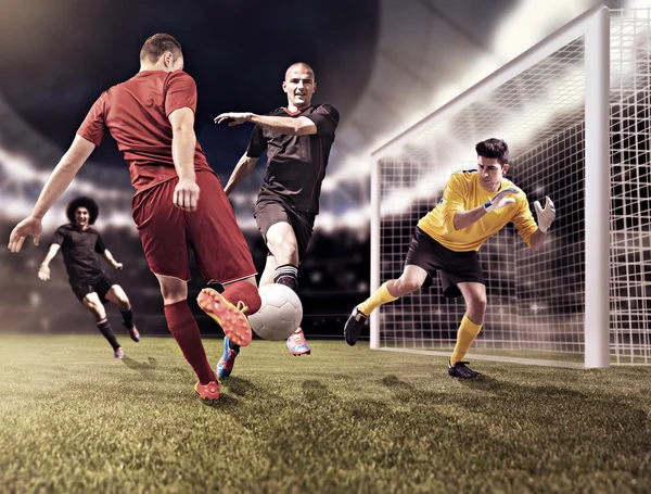 Soccer game — Stock Photo, Image