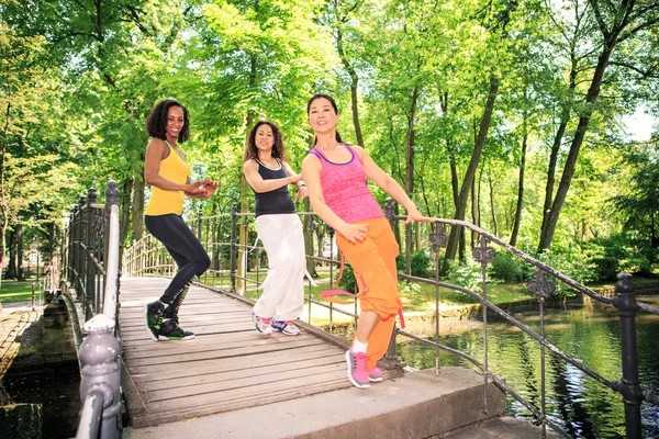 Baile de zumba mujer — Foto de Stock