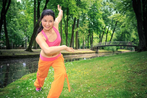 Fitness dance — Stock Photo, Image