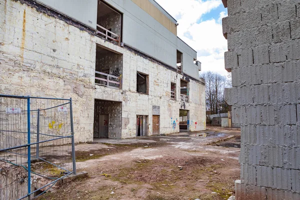 Een Oud Verlaten Gebouw Duitsland — Stockfoto