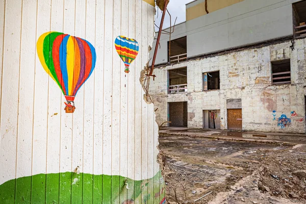 Edifício Antigo Abandonado Alemanha — Fotografia de Stock