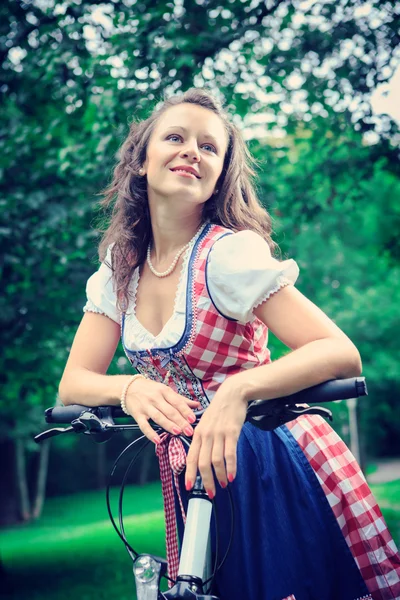 Bavarian girl — Stock Photo, Image