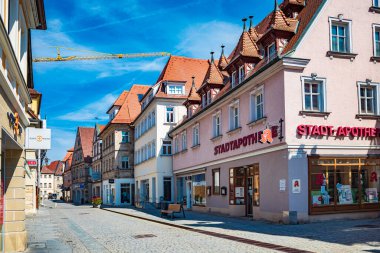 Forchheim, Almanya - CIRCA AĞUSTOS, 2021 Forchheim, Bavyera, Almanya